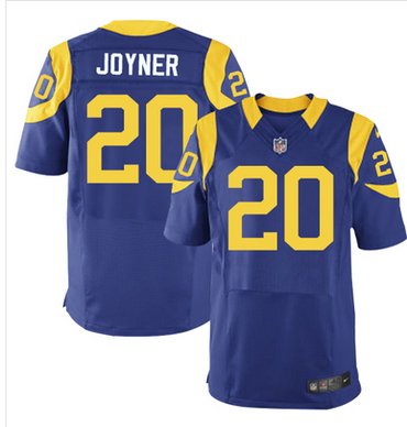 Nike Rams #20 Lamarcus Joyner Royal Blue Alternate Men's Stitched NFL Elite Jersey