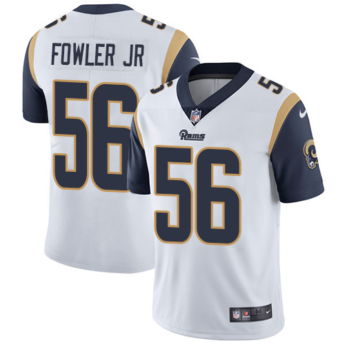 Nike Rams #56 Dante Fowler Jr White Men's Stitched NFL Vapor Untouchable Limited Jersey Nike Rams #56 Dante Fowler Jr White Men's Stitched NFL Vapor Untouchable Limited Jersey