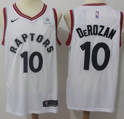 Nike Raptors #10 DeMar DeRozan White Association Edition NBA Swingman Jersey Nike Raptors #10 DeMar DeRozan White Association Edition NBA Swingman Jersey