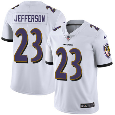 Nike Ravens #23 Tony Jefferson White Men's Stitched NFL Vapor Untouchable Limited Jersey Nike Ravens #23 Tony Jefferson White Men's Stitched NFL Vapor Untouchable Limited Jersey