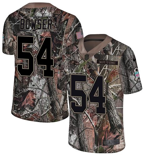 Nike Ravens #54 Tyus Bowser Camo Men's Stitched NFL Limited Rush Realtree Jersey Nike Ravens #54 Tyus Bowser Camo Men's Stitched NFL Limited Rush Realtree Jersey