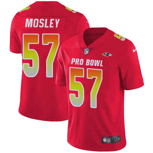 Nike Ravens #57 C.J. Mosley Red Youth Stitched NFL Limited AFC 2019 Pro Bowl Jersey Nike Ravens #57 C.J. Mosley Red Youth Stitched NFL Limited AFC 2019 Pro Bowl Jersey
