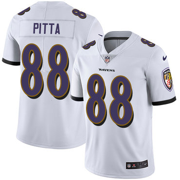 Nike Ravens #88 Dennis Pitta White Men's Stitched NFL Vapor Untouchable Limited Jersey Nike Ravens #88 Dennis Pitta White Men's Stitched NFL Vapor Untouchable Limited Jersey
