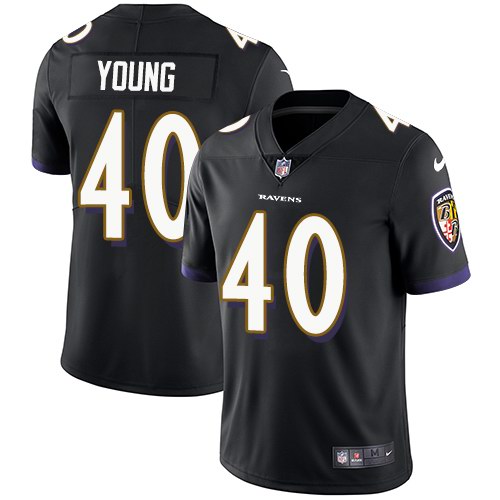 Nike Ravens 40 Kenny Young Black Vapor Untouchable Limited Jersey Nike Ravens 40 Kenny Young Black Vapor Untouchable Limited Jersey
