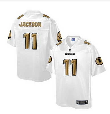 Nike Redskins #11 DeSean Jackson White Men's NFL Pro Line Fashion Game Jersey
