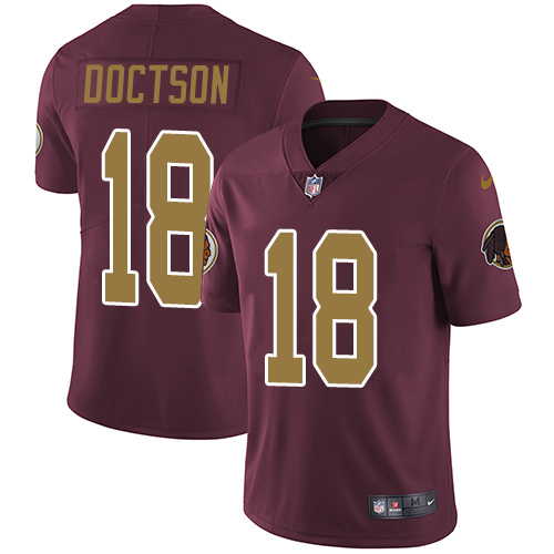 Nike Redskins #18 Josh Doctson Burgundy Red Alternate Men's Stitched NFL Vapor Untouchable Limited Jersey Nike Redskins #18 Josh Doctson Burgundy Red Alternate Men's Stitched NFL Vapor Untouchable Limited Jersey
