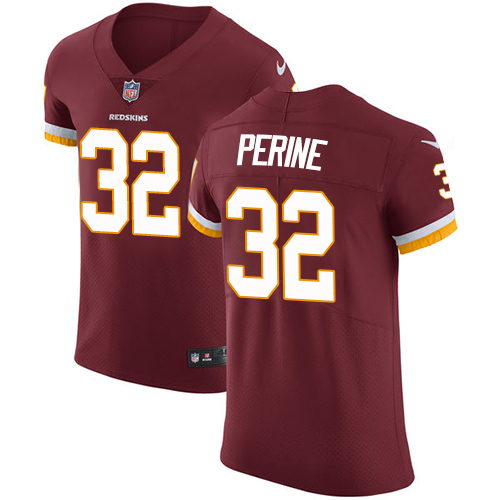 Nike Redskins #32 Samaje Perine Burgundy Red Team Color Men's Stitched NFL Vapor Untouchable Elite Jersey Nike Redskins #32 Samaje Perine Burgundy Red Team Color Men's Stitched NFL Vapor Untouchable Elite Jersey