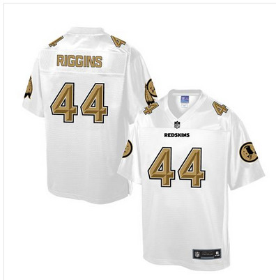 Nike Redskins #44 John Riggins White Men's NFL Pro Line Fashion Game Jersey