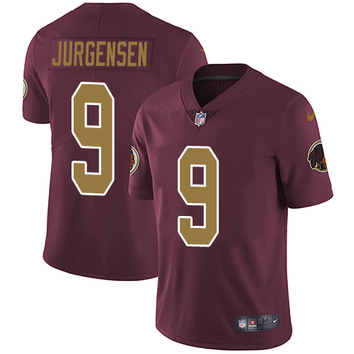 Nike Redskins #9 Sonny Jurgensen Burgundy Red Alternate Men's Stitched NFL Vapor Untouchable Limited Jersey Nike Redskins #9 Sonny Jurgensen Burgundy Red Alternate Men's Stitched NFL Vapor Untouchable Limited Jersey