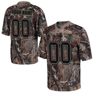 Nike San Diego Chargers Customized Elite Camo Jerseys