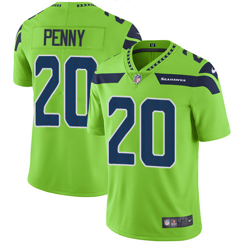 Nike Seahawks #20 Rashaad Penny Green Youth Stitched NFL Limited Rush Jersey Nike Seahawks #20 Rashaad Penny Green Youth Stitched NFL Limited Rush Jersey