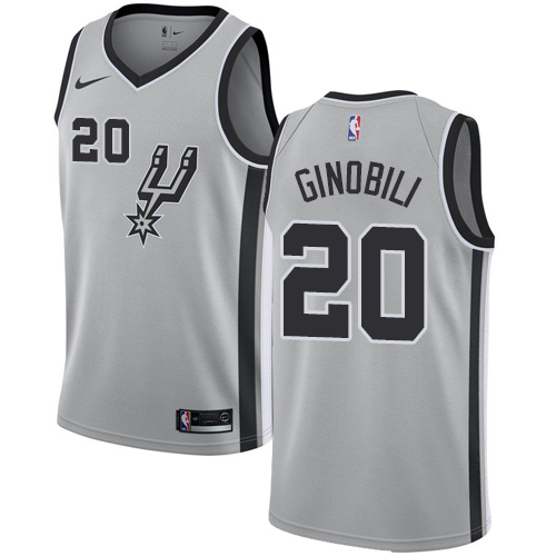 Nike Spurs #20 Manu Ginobili NBA Swingman Edition Jersey 