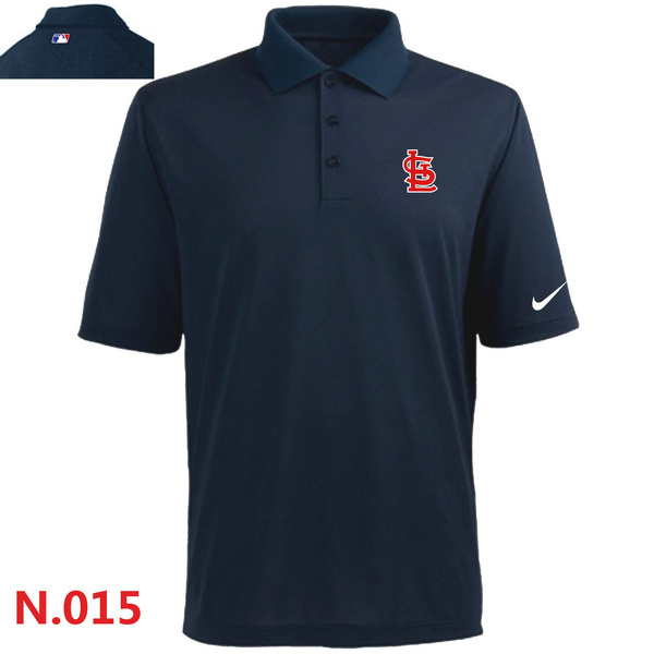 Nike St. Louis Cardinals Men's Navy Blue Polo Shirt