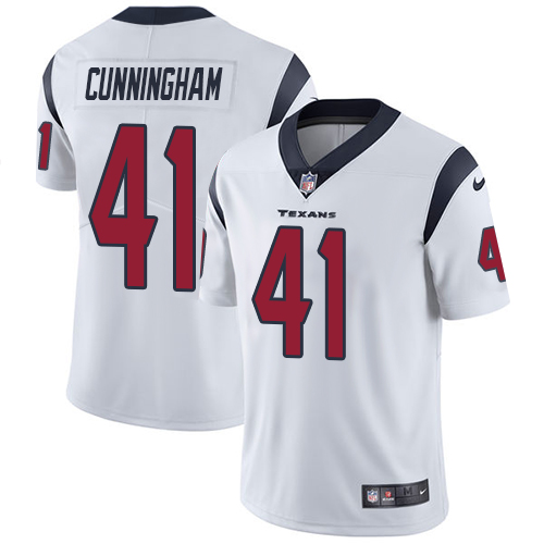Nike Texans #41 Zach Cunningham White Youth Stitched NFL Vapor Untouchable Limited Jersey