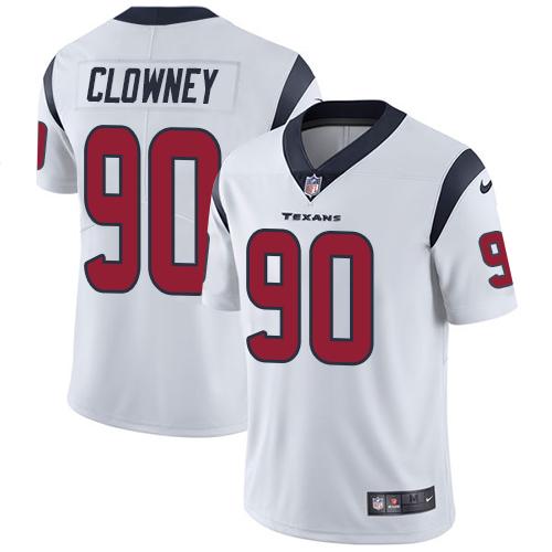 Nike Texans #90 Jadeveon Clowney White Youth Stitched NFL Vapor Untouchable Limited Jersey Nike Texans #90 Jadeveon Clowney White Youth Stitched NFL Vapor Untouchable Limited Jersey