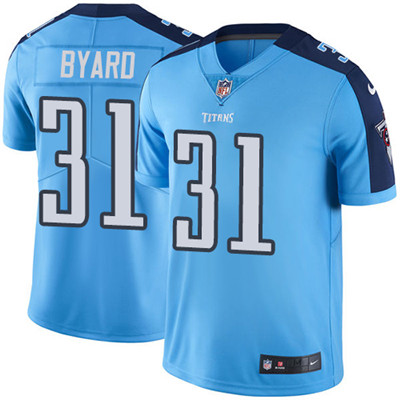 Nike Titans #31 Kevin Byard Light Blue Team Color Youth Stitched NFL Vapor Untouchable Limited Jersey
