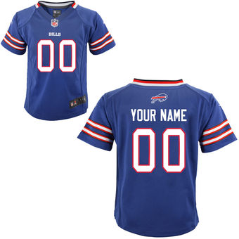 Nike Toddler Buffalo Bills Customized Team Color Game Jersey Nike Toddler Buffalo Bills Customized Team Color Game Jersey