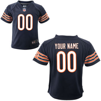 Nike Toddler Chicago Bears Customized Team Color Game Jersey Nike Toddler Chicago Bears Customized Team Color Game Jersey