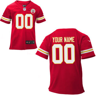 Nike Toddler Kansas City Chiefs Customized Team Color Game Jersey