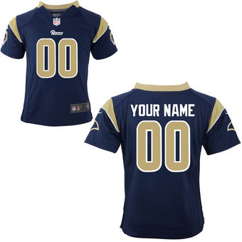 Nike Toddler Los Angeles Rams Customized Team Color Game Jersey