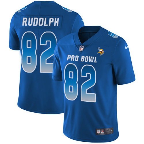 Nike Vikings #82 Kyle Rudolph Royal Youth Stitched NFL Limited NFC 2018 Pro Bowl Jersey Nike Vikings #82 Kyle Rudolph Royal Youth Stitched NFL Limited NFC 2018 Pro Bowl Jersey