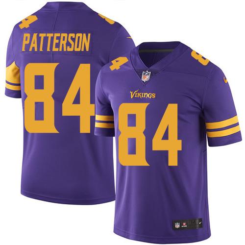 Nike Vikings #84 Cordarrelle Patterson Purple Youth Stitched NFL Limited Rush Jersey Nike Vikings #84 Cordarrelle Patterson Purple Youth Stitched NFL Limited Rush Jersey