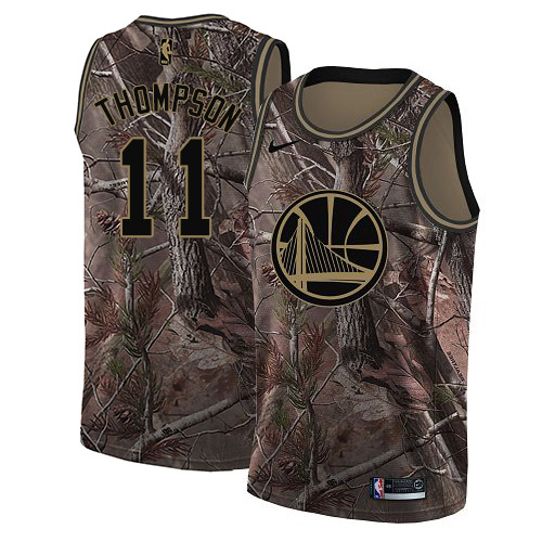 Nike Warriors #11 Klay Thompson Camo Women's NBA Swingman Realtree Collection Jersey Nike Warriors #11 Klay Thompson Camo Women's NBA Swingman Realtree Collection Jersey