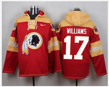 Nike Washington Redskins #17 Doug Williams Burgundy Red Player Pullover NFL Hoodie Nike Washington Redskins #17 Doug Williams Burgundy Red Player Pullover NFL Hoodie