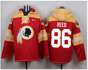 Nike Washington Redskins #86 Jordan Reed Burgundy Red Player Pullover NFL Hoodie Nike Washington Redskins #86 Jordan Reed Burgundy Red Player Pullover NFL Hoodie