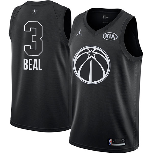 Nike Wizards #3 Bradley Beal Black NBA Jordan Swingman 2018 All-Star Game Jersey Nike Wizards #3 Bradley Beal Black NBA Jordan Swingman 2018 All-Star Game Jersey