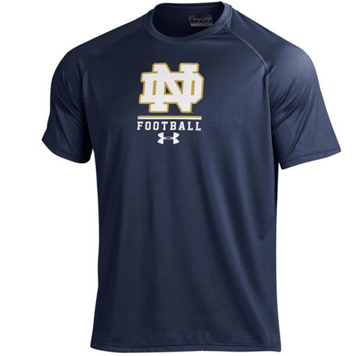 Notre Dame Fighting Irish Under Armour Football On-Field Graphics