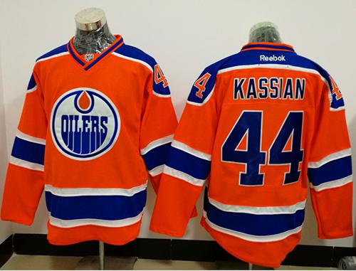 Oilers #44 Zack Kassian Orange Alternate Stitched NHL Jersey Oilers #44 Zack Kassian Orange Alternate Stitched NHL Jersey