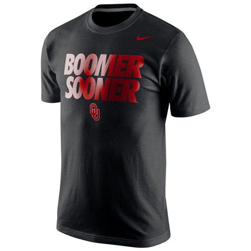 Oklahoma Sooners College Local Cotton T-Shirt Black