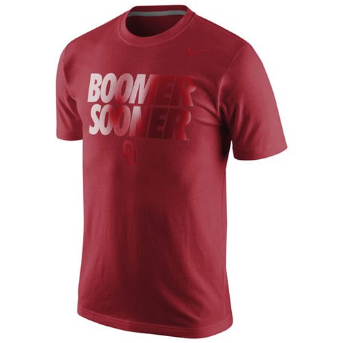 Oklahoma Sooners College Local Cotton T-Shirt Crimson