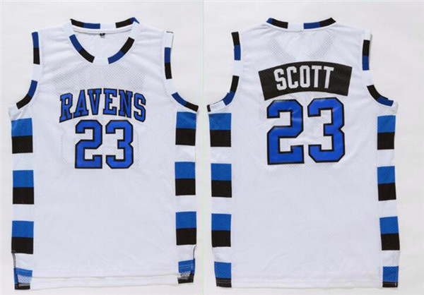 One Tree Hill movie edition jerseys #23 SCOTT White jerseys
