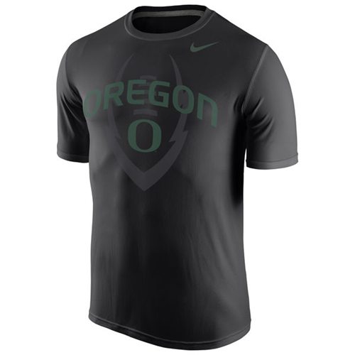 Oregon Ducks Legend Football Icon T-Shirt Black