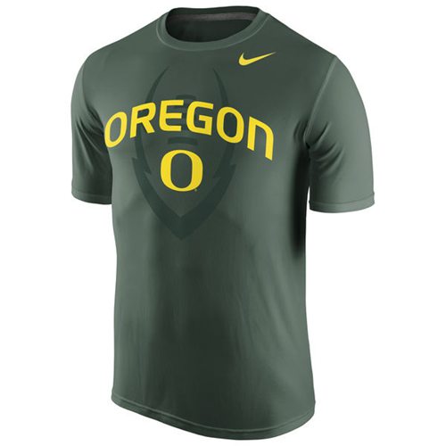 Oregon Ducks Legend Football Icon T-Shirt Green