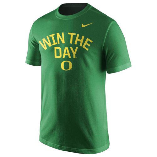 Oregon Ducks Local Verbiage T-Shirt Apple Green