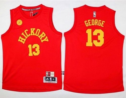 Pacers #13 Paul George Red Hardwood Classics Performance Youth Stitched NBA Jersey Pacers #13 Paul George Red Hardwood Classics Performance Youth Stitched NBA Jersey