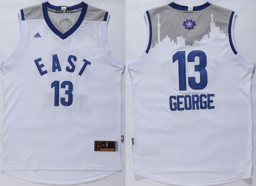 Pacers #13 Paul George White 2016 All Star Stitched NBA Jersey Pacers #13 Paul George White 2016 All Star Stitched NBA Jersey