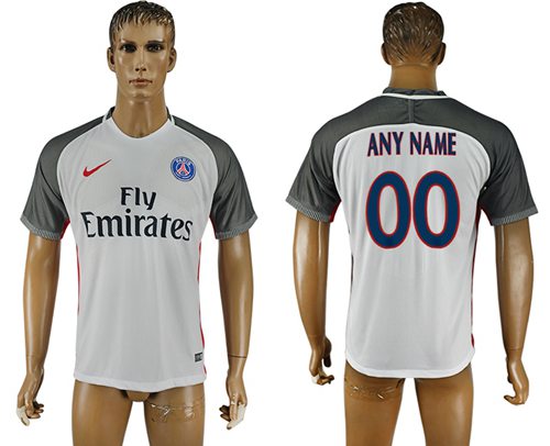 Paris Saint-Germain Personalized Away Soccer Club Jersey Paris Saint-Germain Personalized Away Soccer Club Jersey