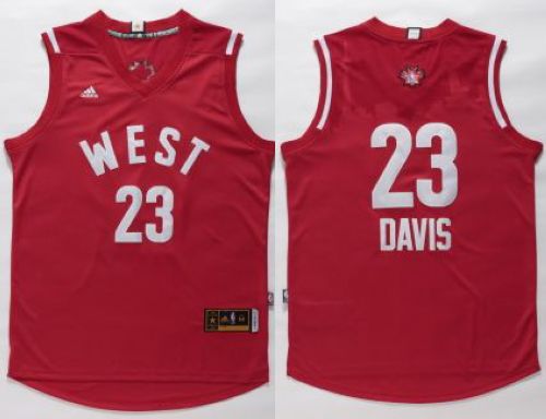 Pelicans #23 Anthony Davis Red 2016 All Star Stitched NBA Jersey Pelicans #23 Anthony Davis Red 2016 All Star Stitched NBA Jersey