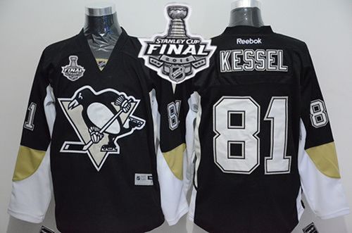 Penguins #81 Phil Kessel Black Home 2016 Stanley Cup Final Patch Stitched NHL Jersey Penguins #81 Phil Kessel Black Home 2016 Stanley Cup Final Patch Stitched NHL Jersey