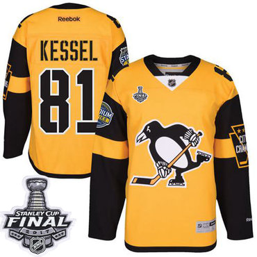 Penguins #81 Phil Kessel Gold 2017 Stadium Series Stanley Cup Final Patch Stitched Youth NHL Jersey Penguins #81 Phil Kessel Gold 2017 Stadium Series Stanley Cup Final Patch Stitched Youth NHL Jersey