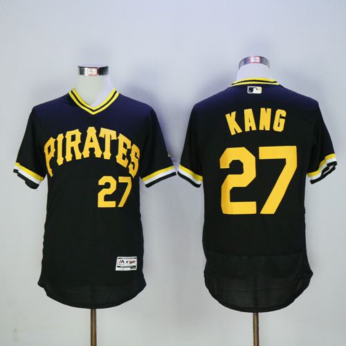 Pirates #5 Josh Harrison Black Flexbase Authentic Collection Cooperstown Stitched MLB Jersey-2