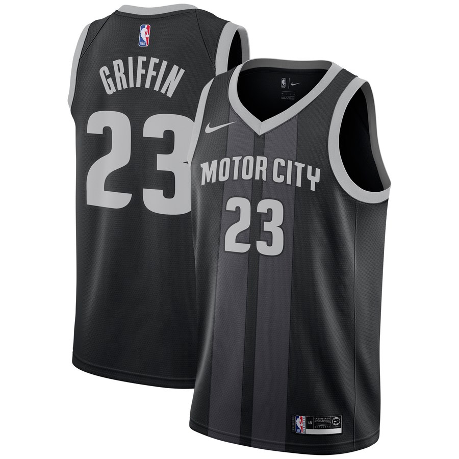 Pistons #23 Blake Griffin Black City Edition Nike Swingman Jersey Pistons #23 Blake Griffin Black City Edition Nike Swingman Jersey