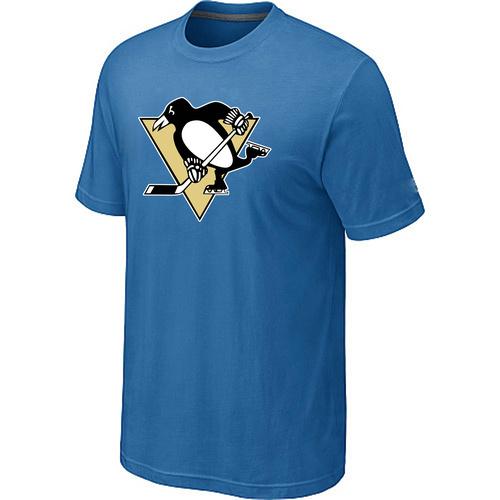 Pittsburgh Penguins Big & Tall Logo Indigo Blue NHL T-Shirts