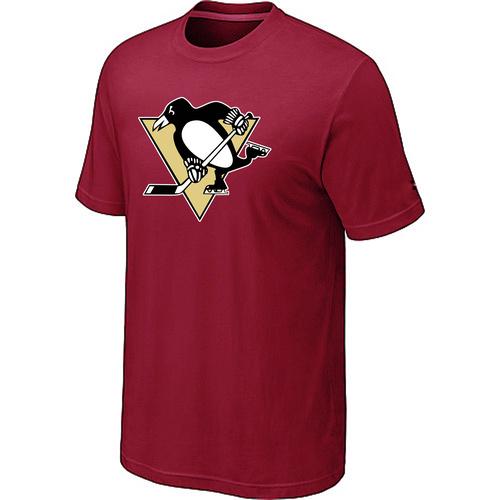 Pittsburgh Penguins Big & Tall Logo Red NHL T-Shirts