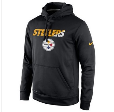Pittsburgh Steelers Nike Kick Off Staff Performance Pullover Hoodie Black