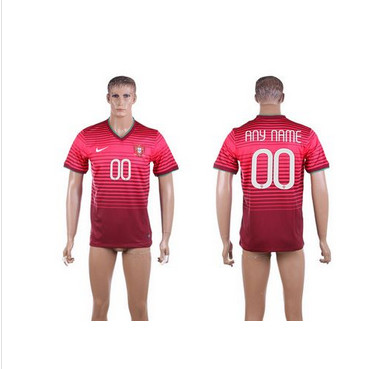 Portugal Personalized Home Soccer Country Jersey